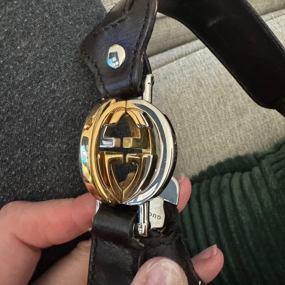 Gucci GG Canvas Medium Twins Hobo - Authentic - Picture 7 of 15